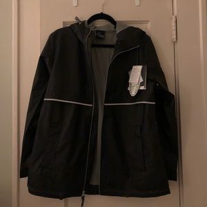 Waterproof Black Rain Jacket